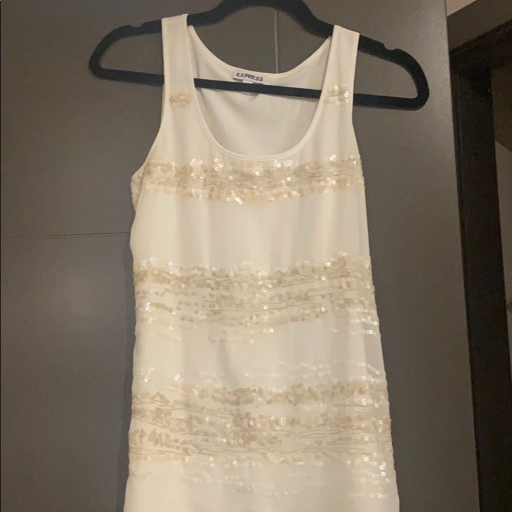 Express sequin tank